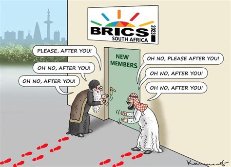 iroon.com: Cartoons: Iran and Saudi Arabia Joining Brics