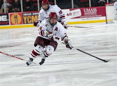 UMass hockey settles for 3-3 tie in wild game at Northeastern to open ...