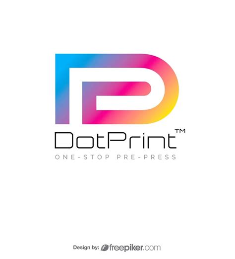 Dot Print Digital Printing House Logo | Home logo, Dot print, Prints