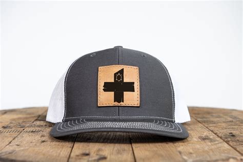 Custom Leather Patch Hat — Experience LAND