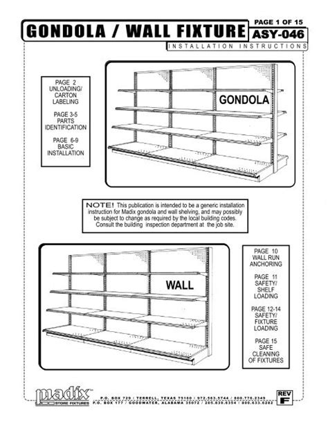 Madix Shelving Installation Instructions | edu.svet.gob.gt