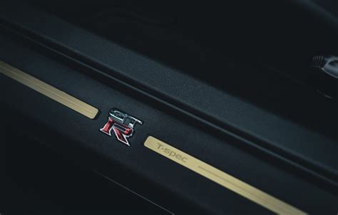 Wallpaper logo, Nissan, GT-R, R35, badge, 2022, Nissan GT-R Premium ...