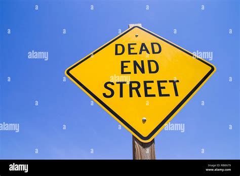 The "Dead End Street" sign Stock Photo - Alamy