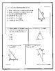 Right Triangle Trigonometry Unit Test by Raising Our Standards | TpT