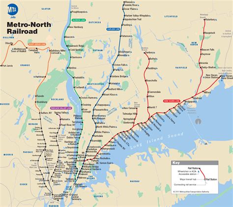 Metro- North Railroad #NewYorK #NYS | Metro north railroad, Train map, New york city map