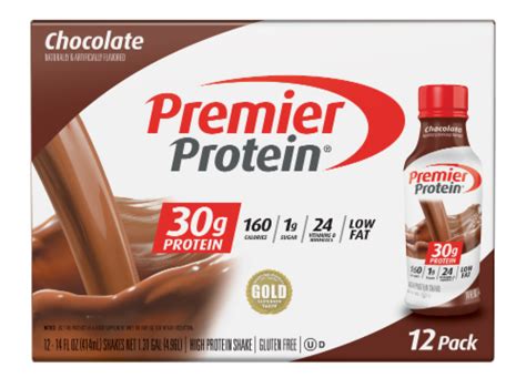 Premier Protein Chocolate Protein Shakes, 12 ct / 14 oz - Pick ‘n Save