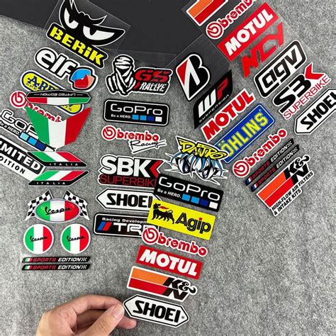 Motorcycle Helmet Reflective Sticker Set in 2022 | Motorcycle helmets ...