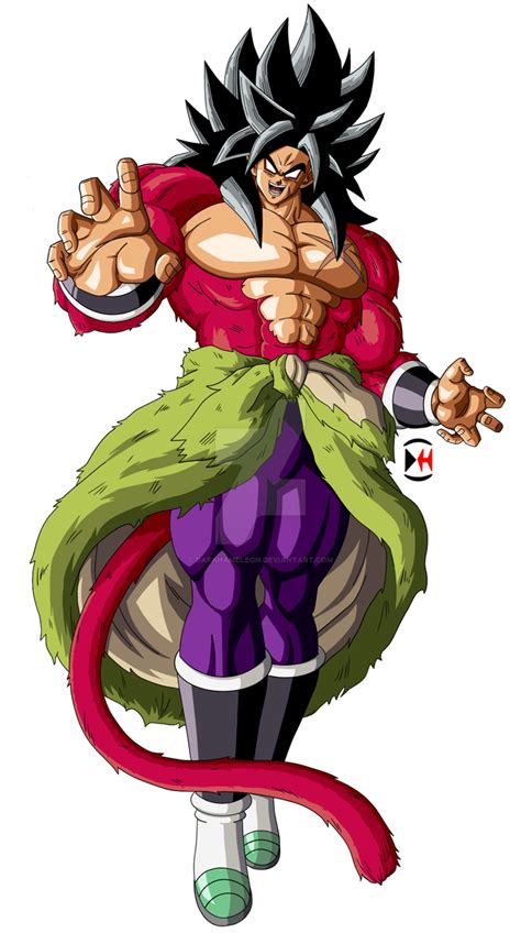 Broly Super Saiyan 4 by Darkhameleon on DeviantArt