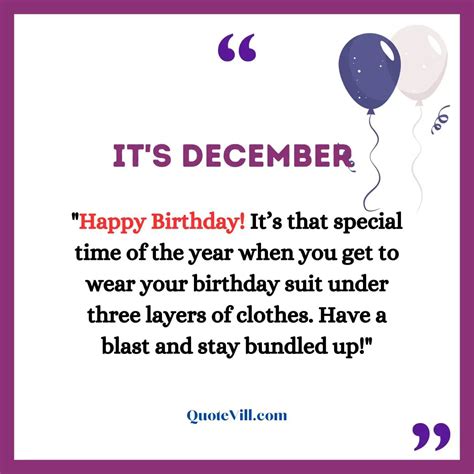 80 Best December Birthday Quotes,Wishes And Messages