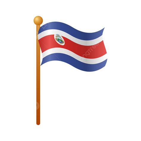 Costa Rica Flag Icon, Costa Rica, Flag, Costa Rica Flag PNG and Vector with Transparent ...