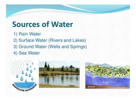 1. sources of water | PPT | Free Download