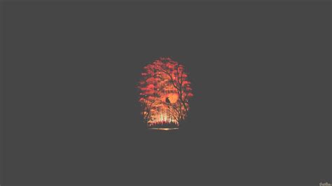 Forest Minimalist Wallpaper,HD Artist Wallpapers,4k Wallpapers,Images ...