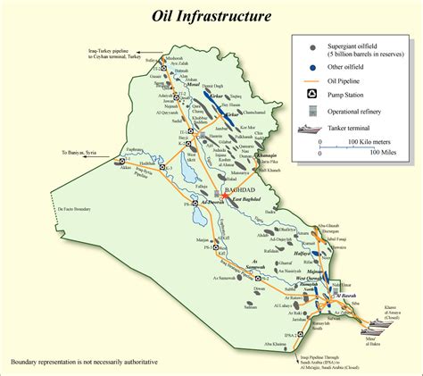 Major Oil Reserves in Iraq | Map of major oil reserves in Ir… | Flickr