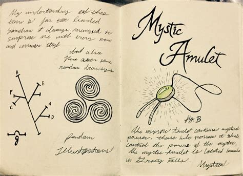 Gravity Falls Journal 2 Replica - Mystic Amulet by leoflynn on DeviantArt