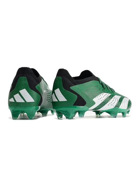 2023 adidas Predator Accuracy.1 Low Elite FG Green Black White