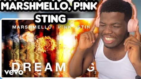 PINK AND MARSHMELLO?!?..YES! | Marshmello, P!NK, Sting - Dreaming ...