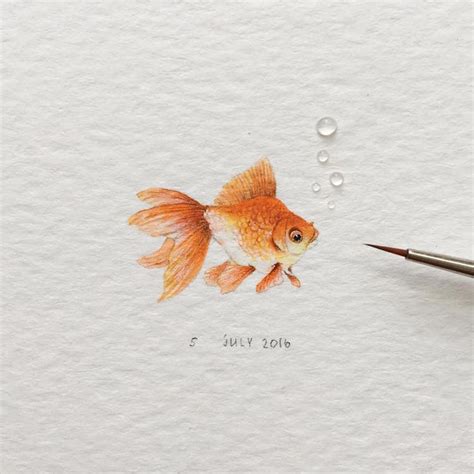 Miniature Paintings of Adorable Animals Capture Every Cute Little Detail