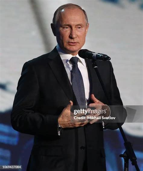 Russian President Vladimir Putin speaks during the annual awarding... News Photo - Getty Images