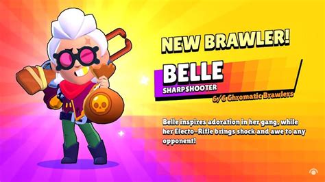 Playing The New Brawler Belle In Brawl Stars