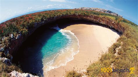 Stranden in Mexico