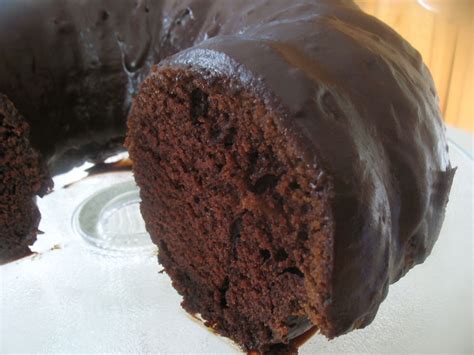 Rich Chocolate Bundt Cake with Bittersweet Chocolate Glaze | Lisa's Kitchen | Vegetarian Recipes ...