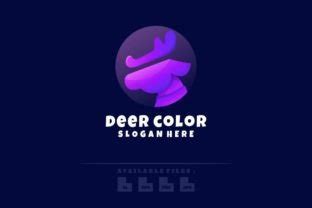 Deer Color Logo Graphic by maikofarazhatta · Creative Fabrica