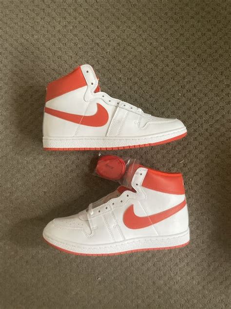 Nike Air Ship PE SP - White/Team Orange-White | Grailed