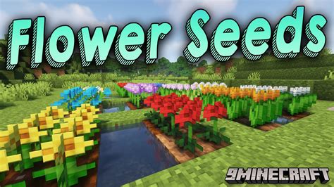 Flower Seeds Mod (1.20.4, 1.19.2) - Replanting Flowers - 9Minecraft.Net