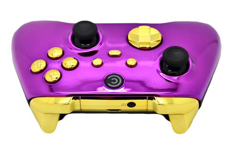 Purple Chrome W/ Gold Chrome Inserts Xbox Series X/S Controller