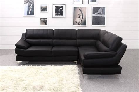 Best 30+ of Large Black Leather Corner Sofas