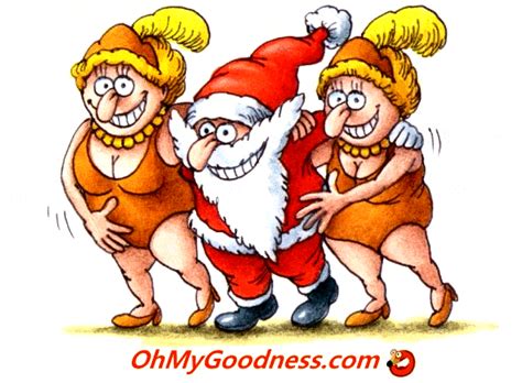 www.OhMyGoodness.com - Christmas Can-Can | Animated ecards, Ecards ...