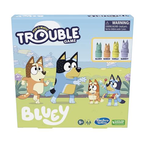 Buy Trouble: Bluey Edition Board/Fun Game for Kids Ages 5 and Up, Game ...