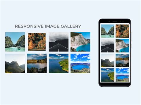 Responsive Image Gallery with CSS Grid by divinectorweb on Dribbble