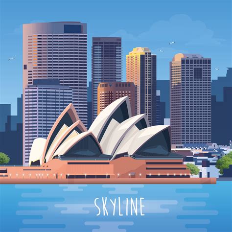 SYDNEY SKYLINE | Sydney skyline, Skyline, Sydney opera house