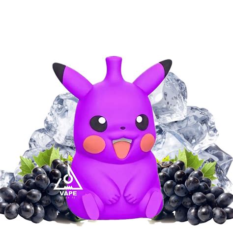 Pokémon 7000 hơi Pod hút 1 lần Rrape ( Nho Lạnh ) ( 3% ) - Vape Tinh Tế - Hà Nội