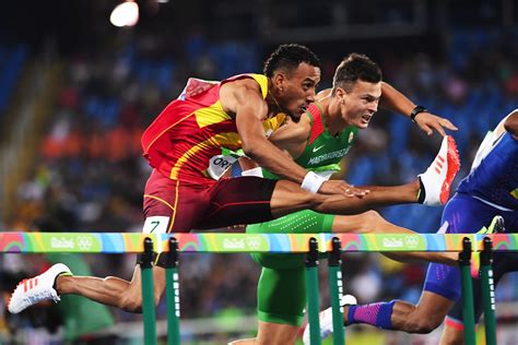 110m hurdles men - Olympic Athletics