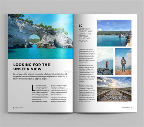 Travel Magazine | Travel magazine design, Travel magazine layout, Magazine page layouts