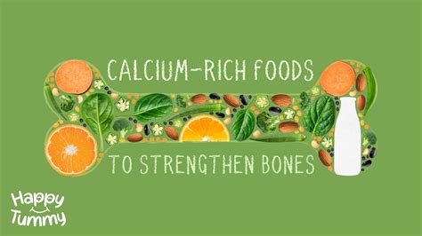 Top 26 Calcium Rich Foods To Strengthen Your Bones - Happytummy