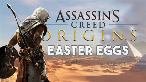 Assassin's Creed: Origins - Easter Eggs, Secrets & Details - YouTube