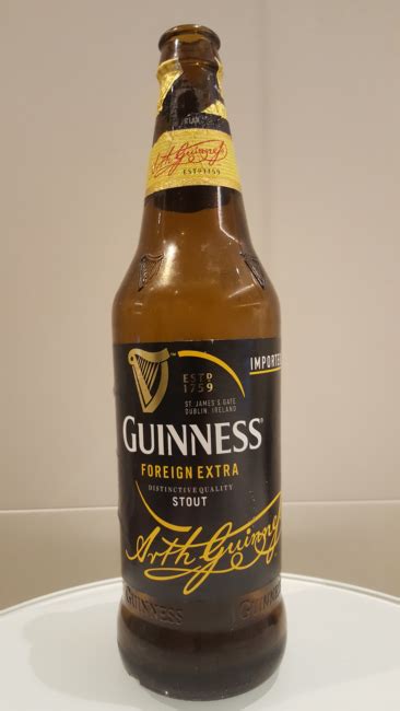 Guinness Foreign Extra Stout – Honest Booze Reviews