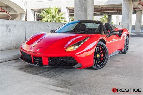 Ferrari 488 Spider | Prestige Luxury Rentals