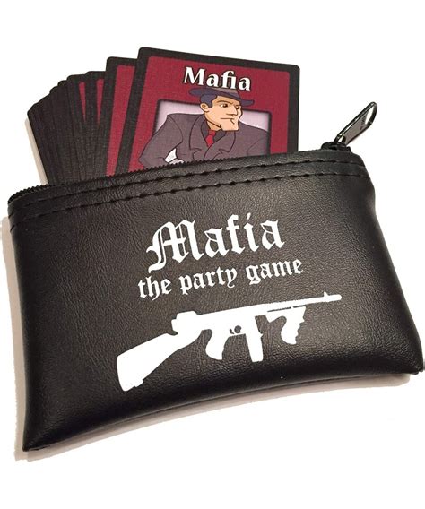 Mafia The Party Game – Mafia Game of Lying Bluffing Deceit –38 Role Cards Mafia Card Game for ...