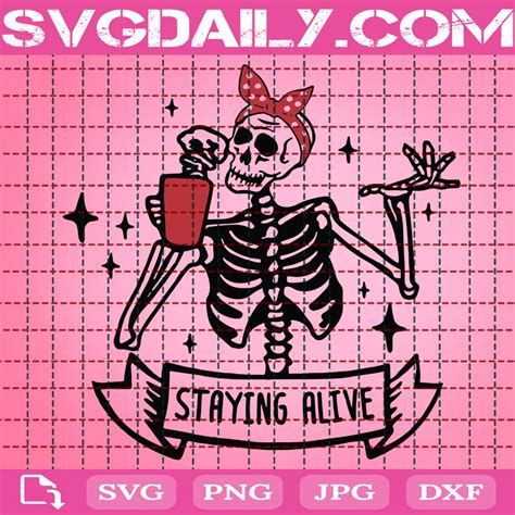 Staying Alive Svg - Daily Free Premium Svg Files