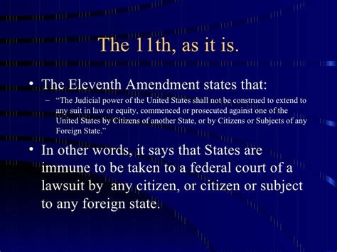 11th Amendment