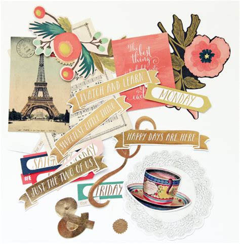 My Mind's Eye Market Street | Scrapbook stickers, Mind's eye, Card stock