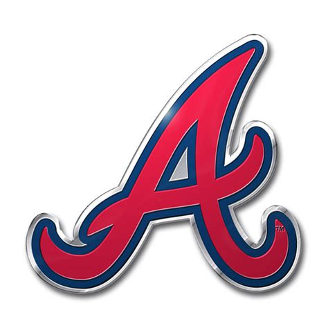 Atlanta Braves Auto Emblem Color - Sports Fan Shop