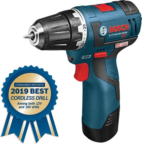 Bosch PS32-02 Cordless Drill Driver - 12V Brushless Compact with 2 Blue | eBay