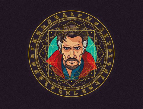 dr strange by Redouane Sayah on Dribbble