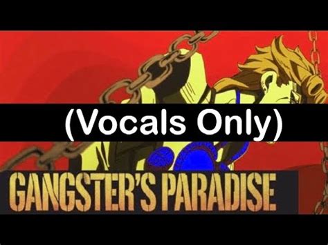 Gangsters Paradise (Vocals Only) [Cover By: Riverdude] - YouTube