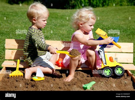 Children playing outdoors Stock Photo - Alamy